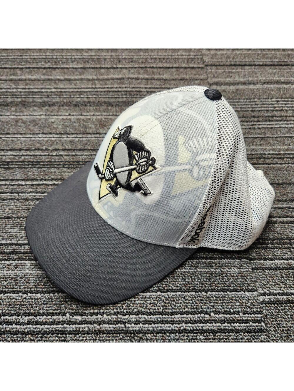 Reebok Pittsburgh Penguins Center Ice Trucker Snapback Hat NHL